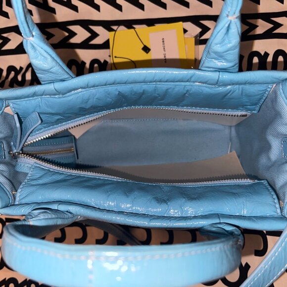 NWT Marc Jacobs The Crinkle Tote Bag Small - Picture 5 of 7